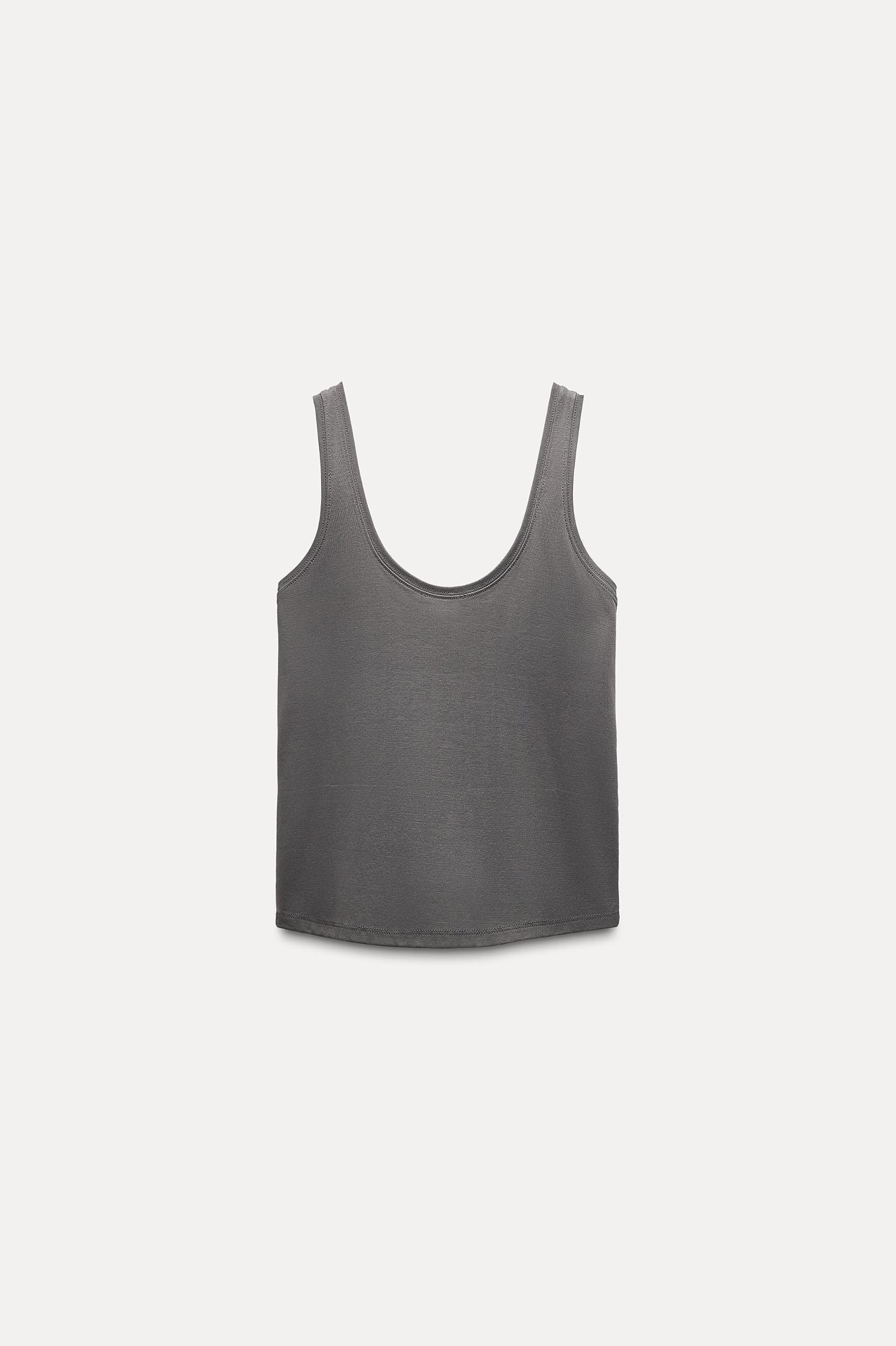 MERCERIZED THREAD TANK TOP Product Image