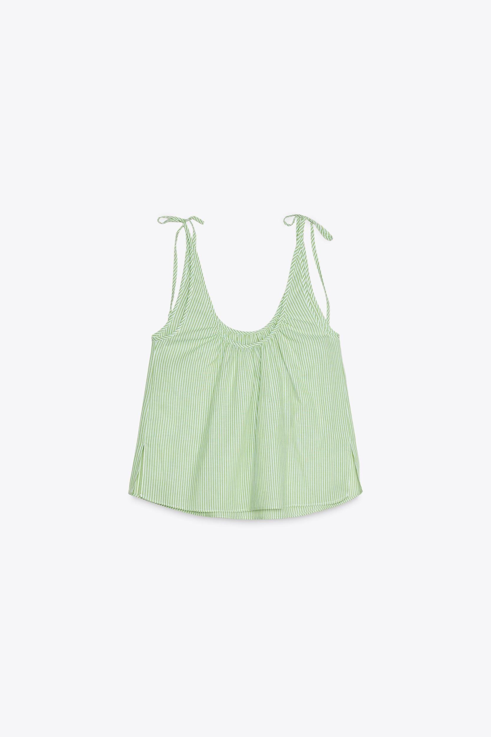 STRIPED STRAPPY TOP Product Image
