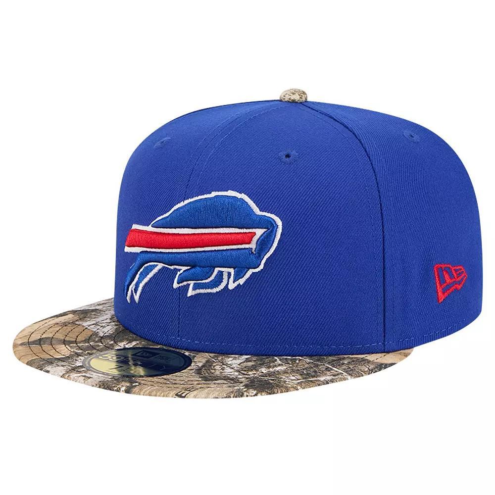 Men's New Era Royal Buffalo Bills Active Two-Tone Camo 59FIFTY Fitted Hat, Size: 7 7/8, Blue Product Image