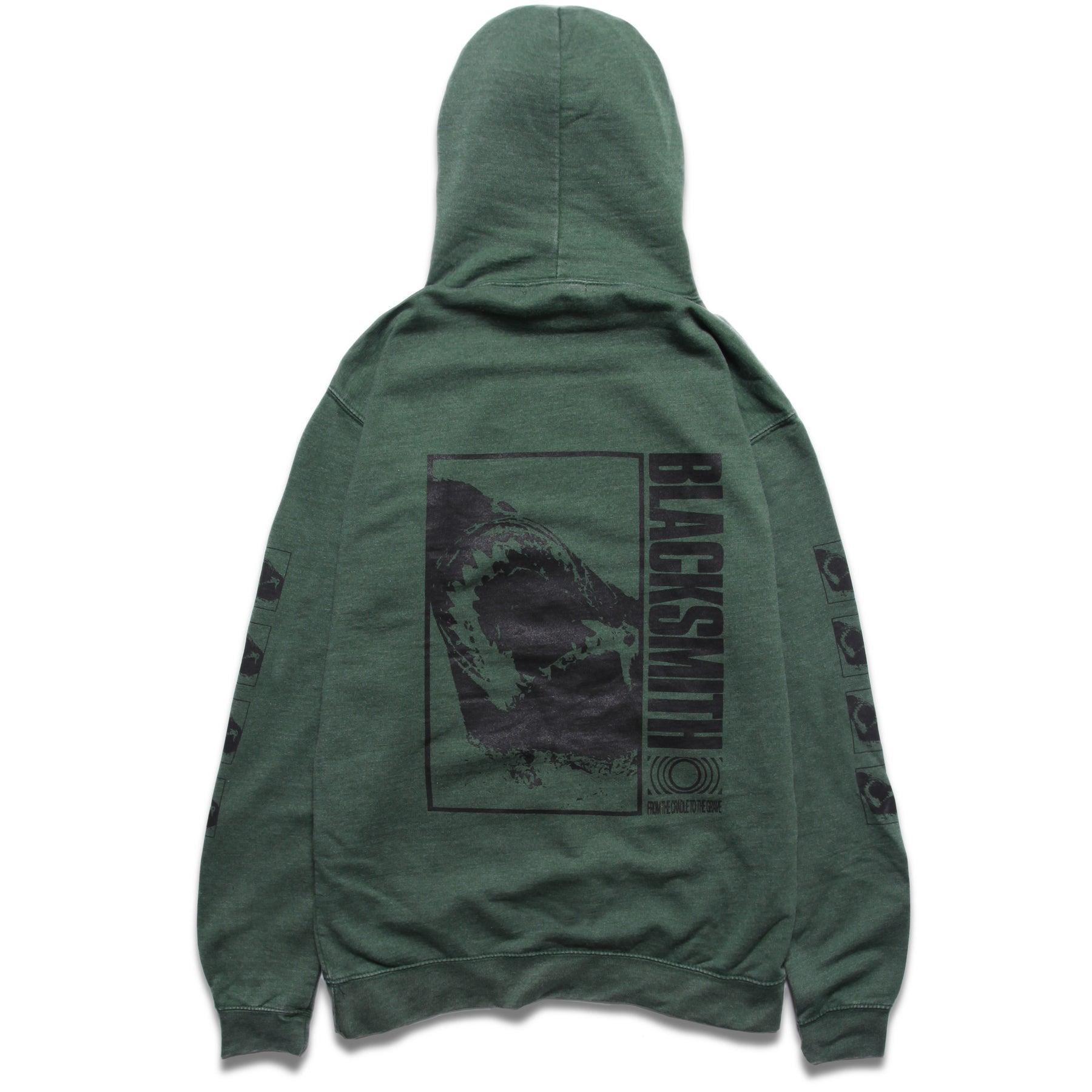 Blacksmith - Sharkbite Hoodie - Forest Green Product Image