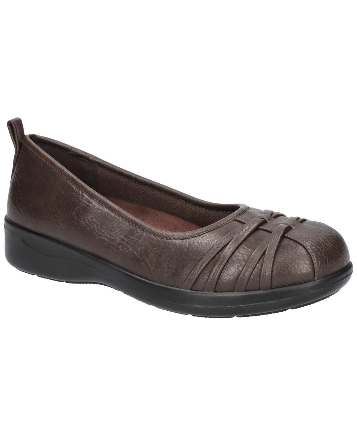 Easy Street Haley by Easy Street Womens Comfort Flats Black Product Image