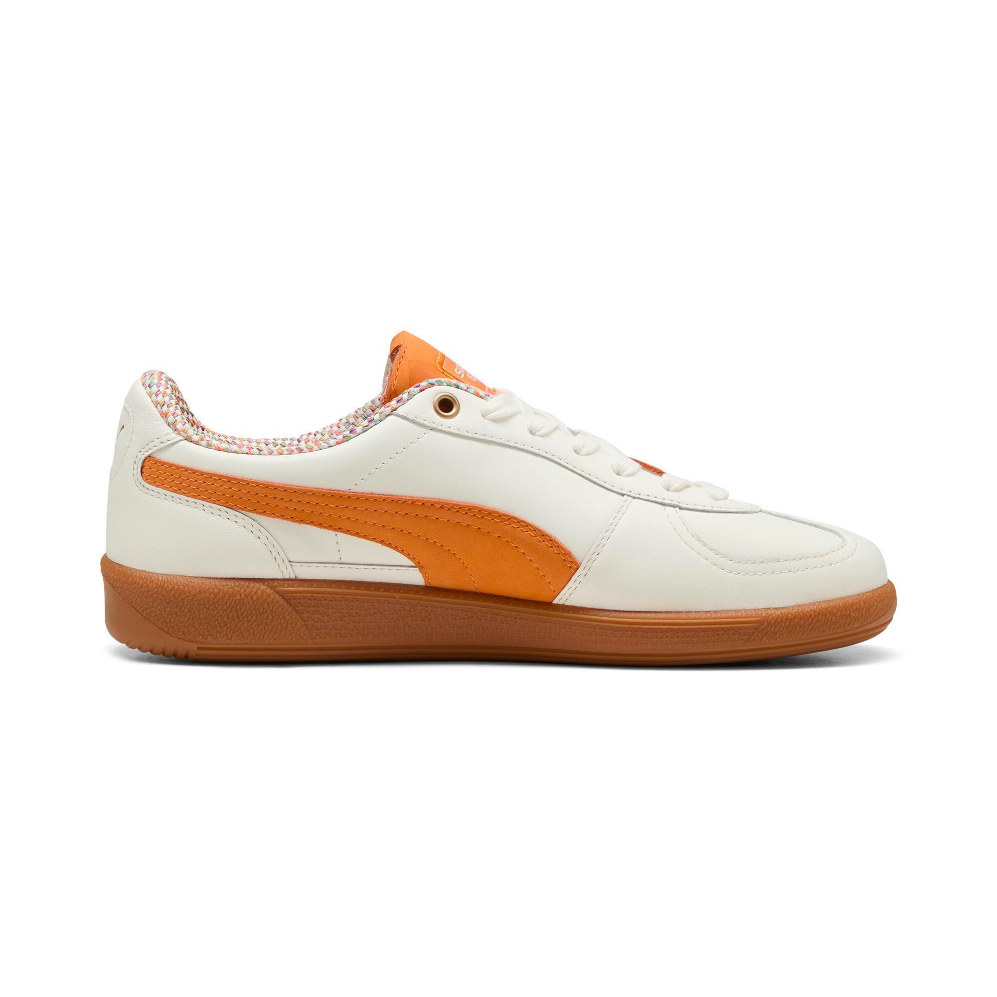 PUMA x SQUID GAME Palermo Men's Sneakers in Warm White/Pumpkin Pie Product Image