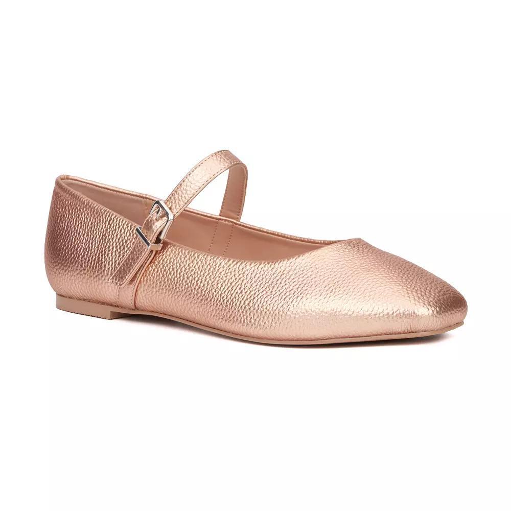 New York & Company Page Women's Ballet Flats, Size: 11, Brown Product Image