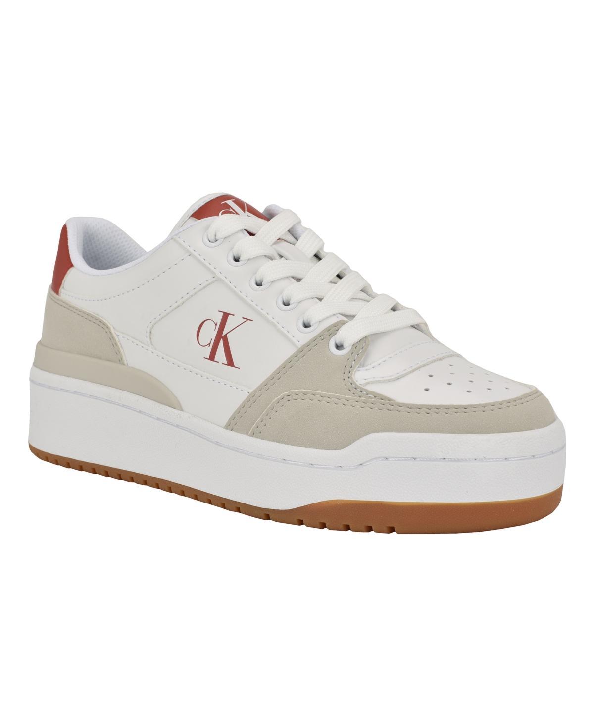 Calvin Klein Women's Women's Alondra Platform Sneaker - Black - 7.5 Product Image