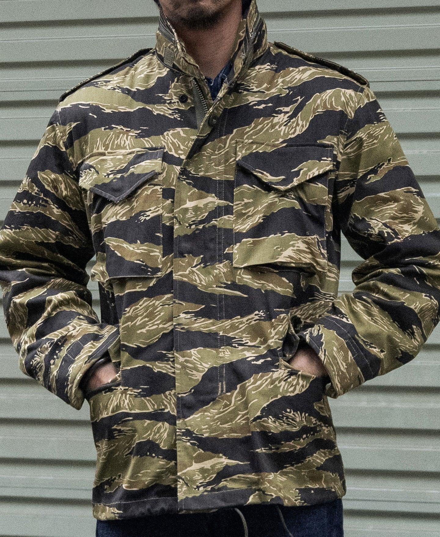 1970s JWD Tiger Stripe M-65 Field Jacket Product Image