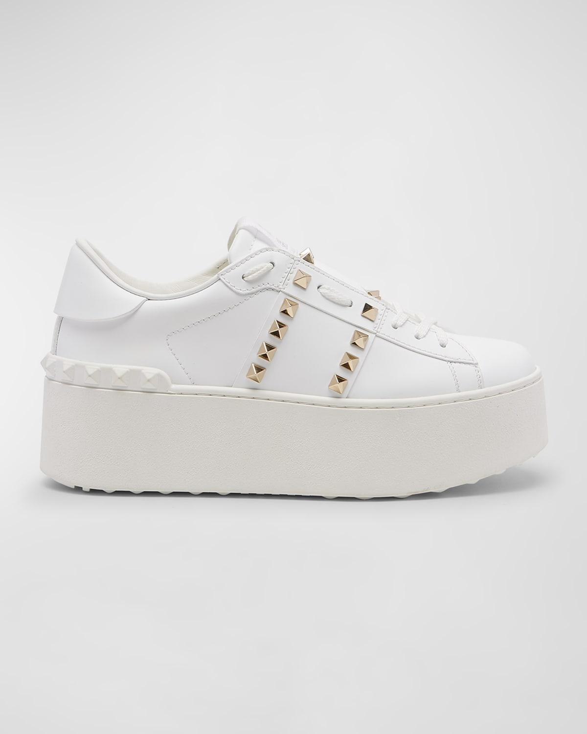 Valentino Garavani Womens Rockstud Untitled Low Top Platform Sneakers Product Image