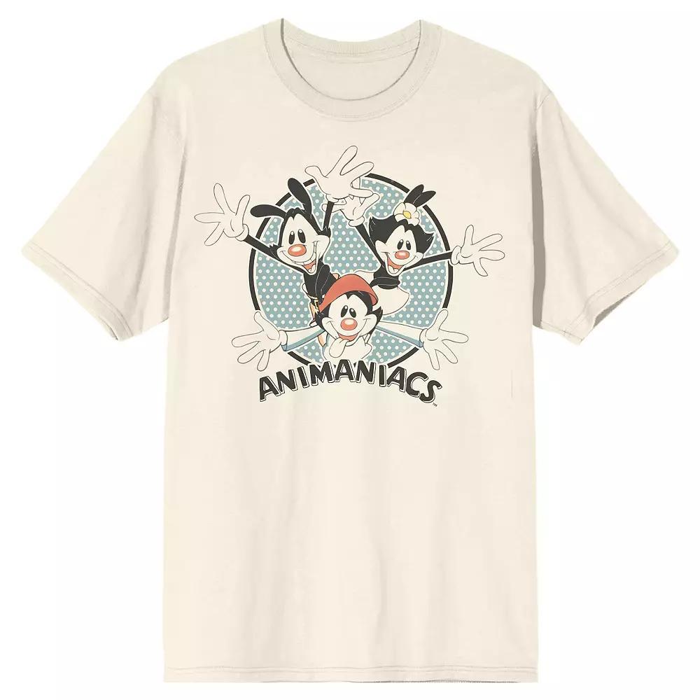 Men's Animaniacs Jazz Hands Tee, Size: XXL, White Product Image