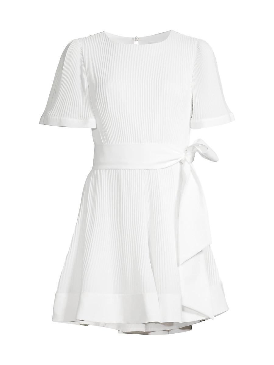 Lumi Pleated Mini Dress Product Image