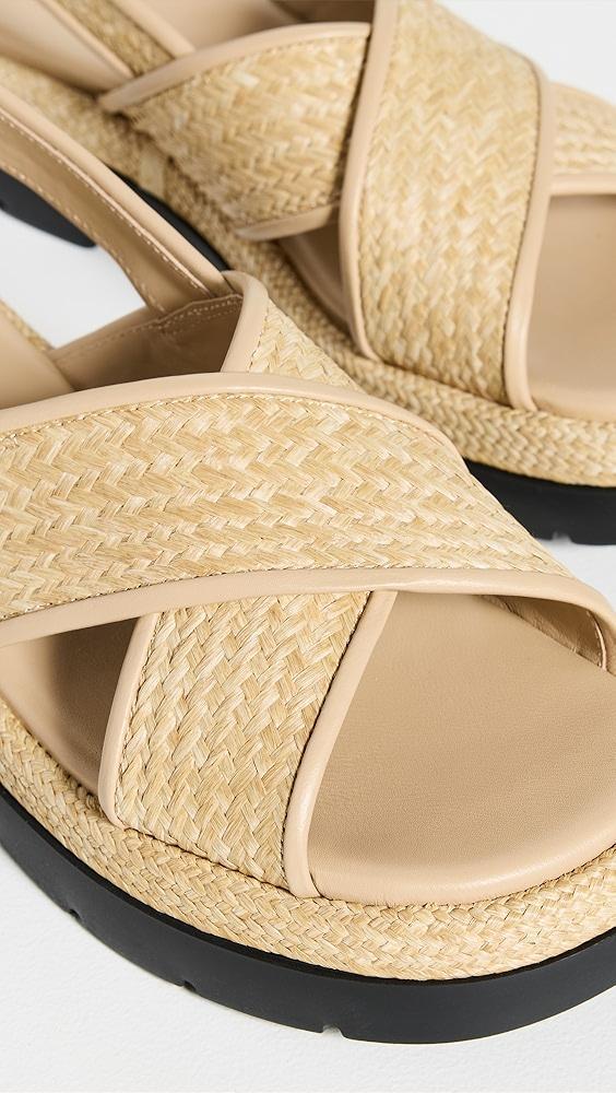 Vince Helena Raffia Sandals | Shopbop Product Image