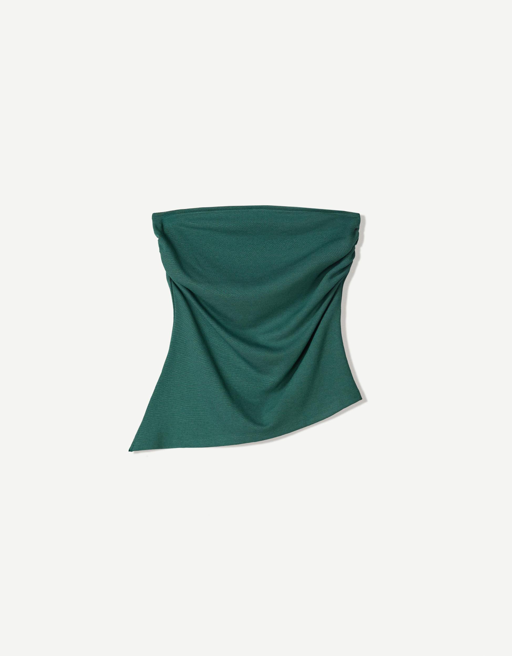 Bandeau top with gathered detail Product Image