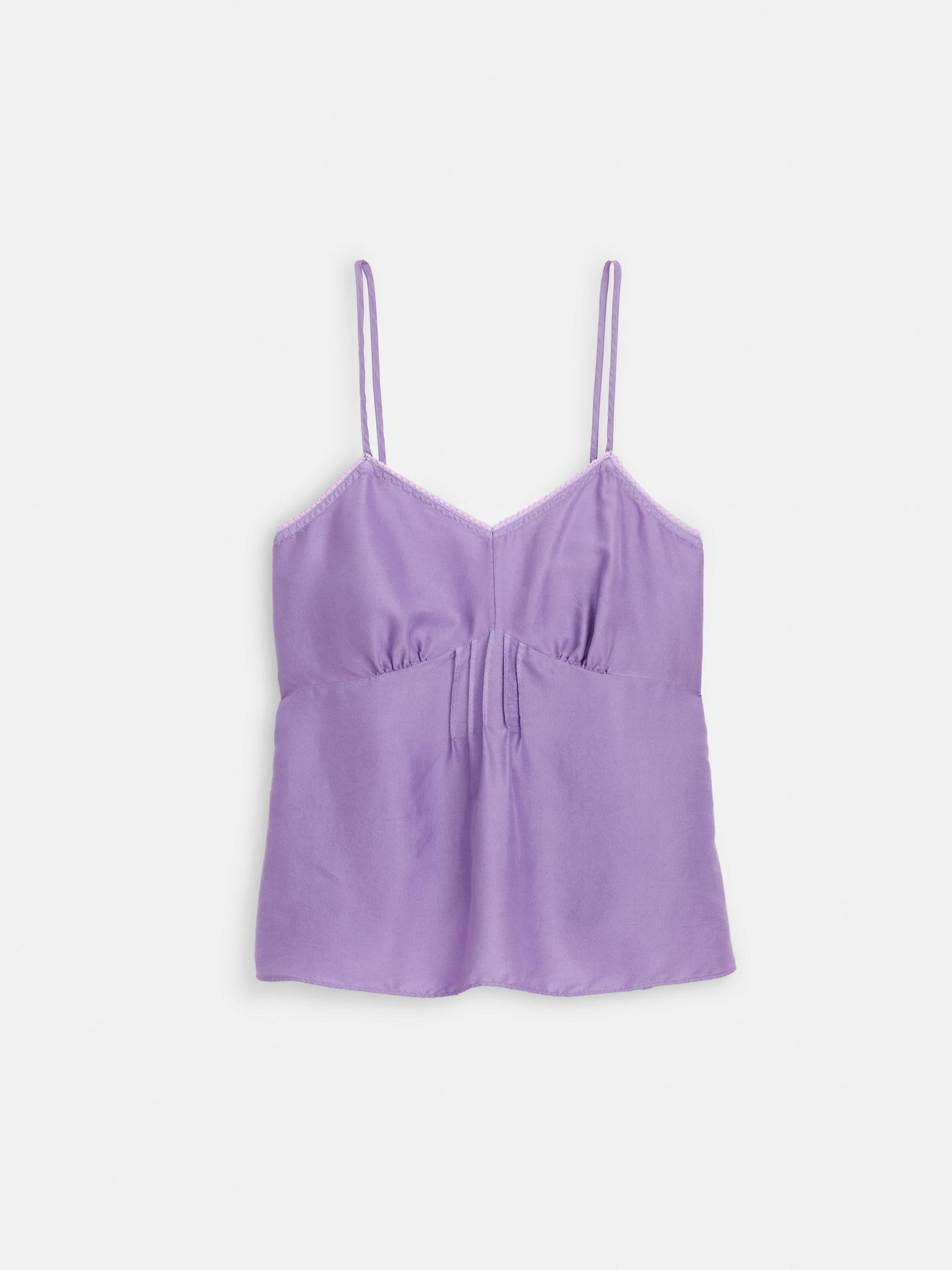 Lilly Cami In Washed Silk Product Image