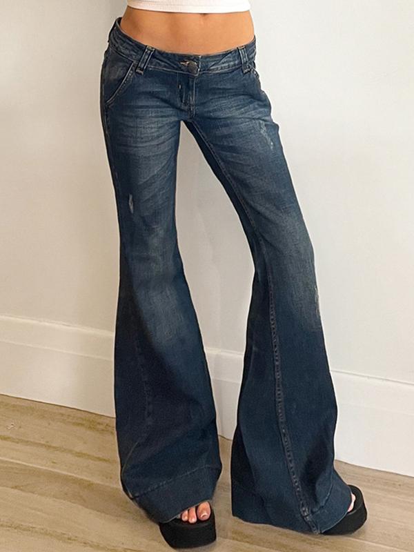 American Vintage Hottie Wash Flare Jeans Product Image