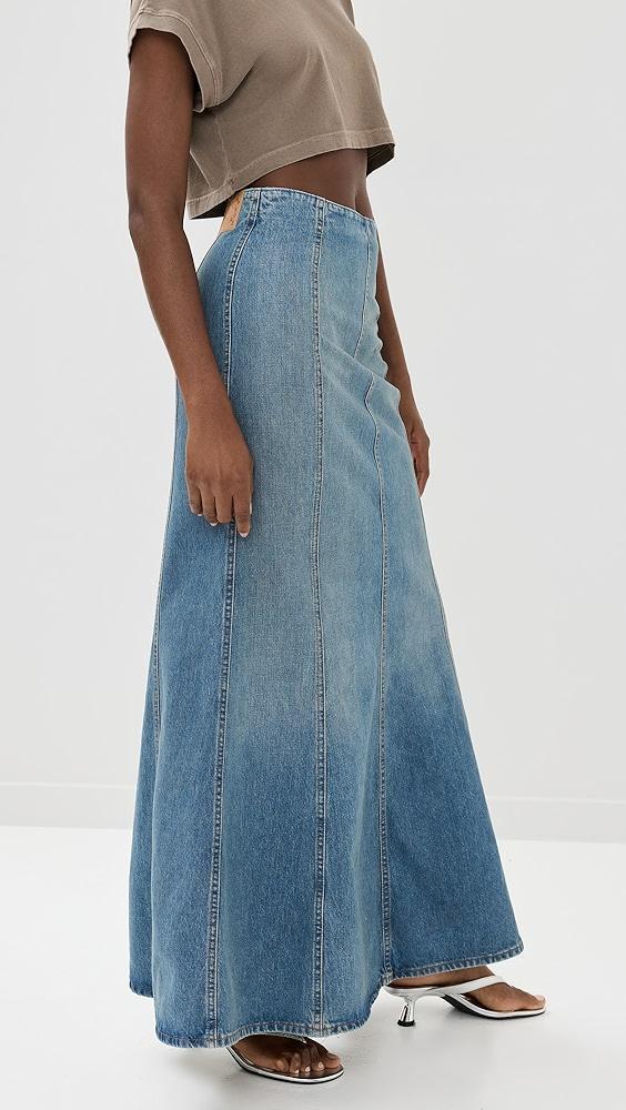 HAIKURE Shaquille Oil Blue Skirt | Shopbop Product Image