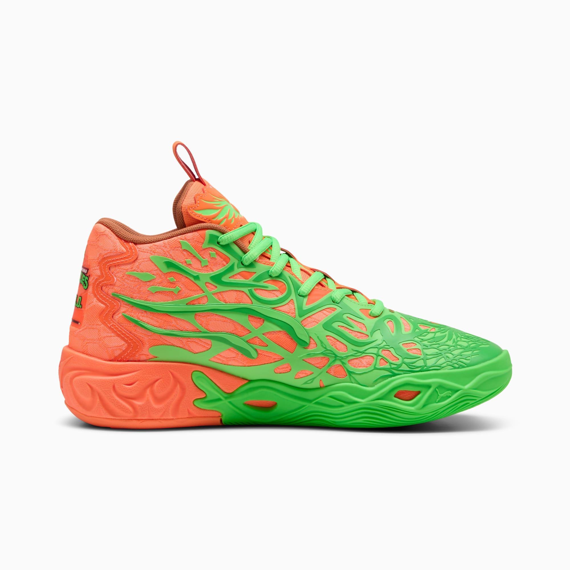 PUMA x LAMELO BALL x TMNT MB.04 Leonardo & Michelangelo Men's Basketball Shoes Product Image
