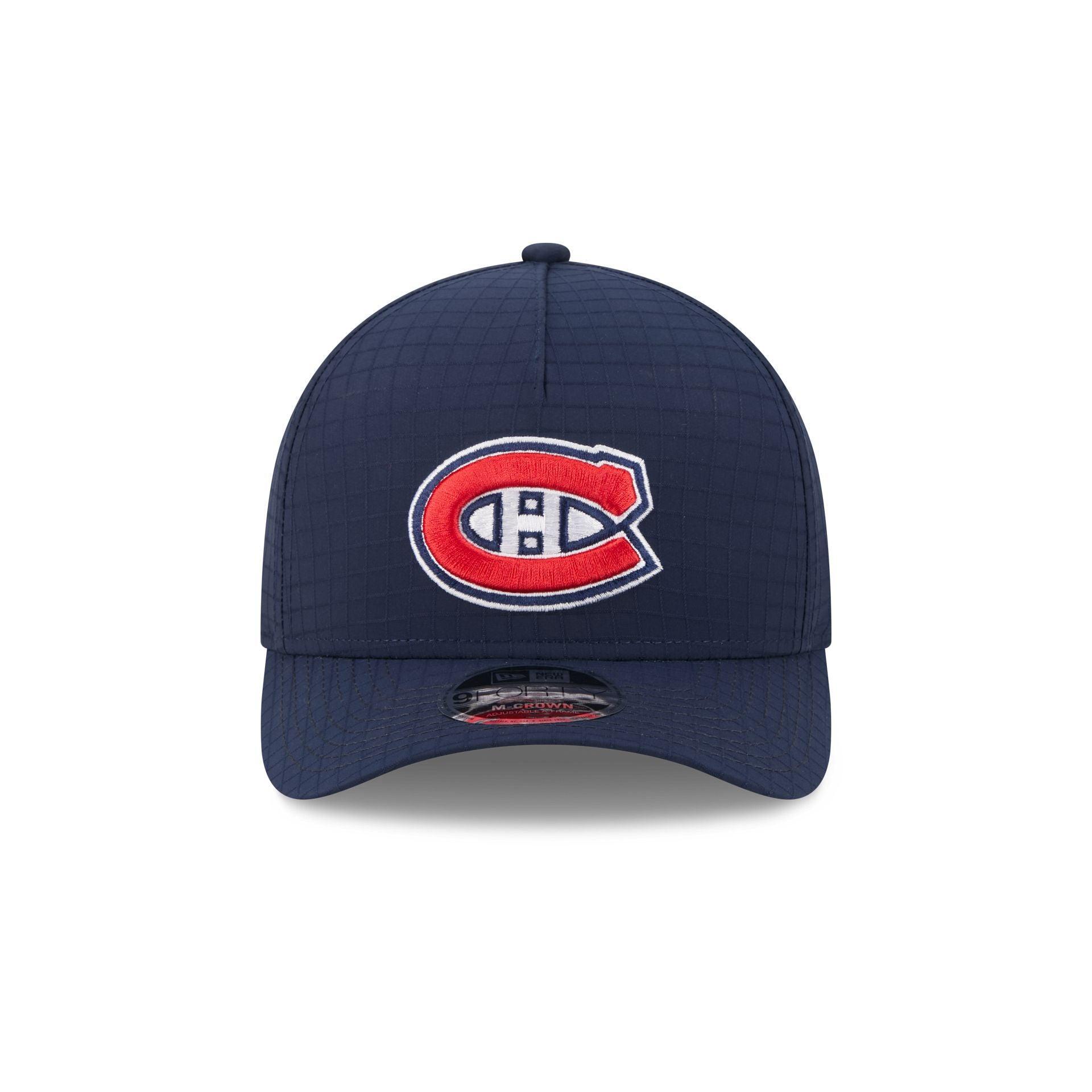Montreal Canadiens Ripstop 9FORTY M-Crown A-Frame Snapback Hat Male Product Image