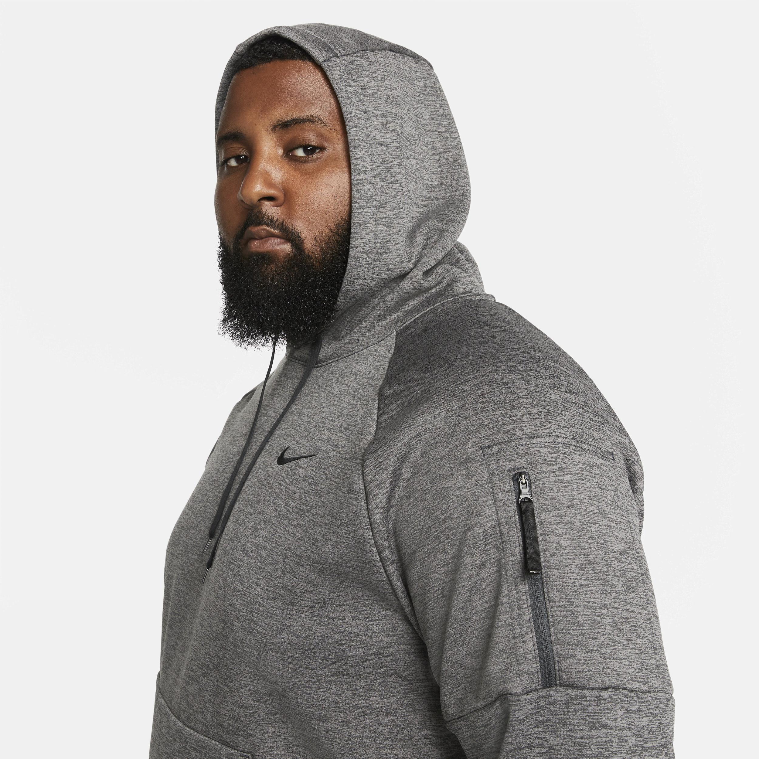 Nike Therma Men's Therma-FIT Hooded Fitness Pullover Product Image
