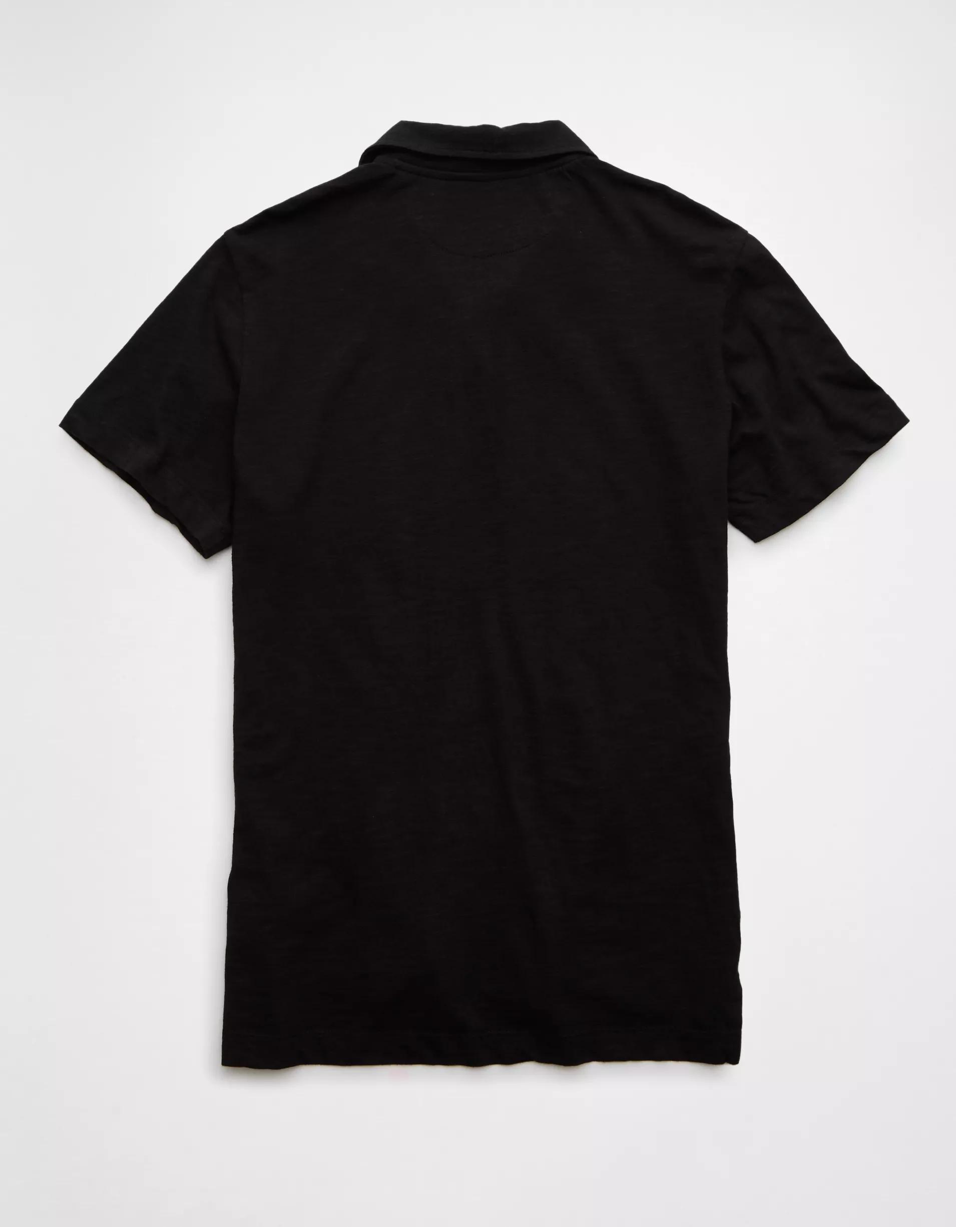 AE Slub Polo Shirt Product Image