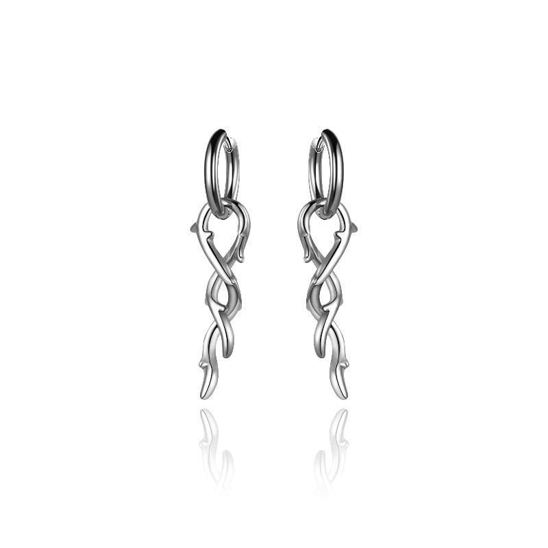 Thorn Hoop Drop Earring Product Image