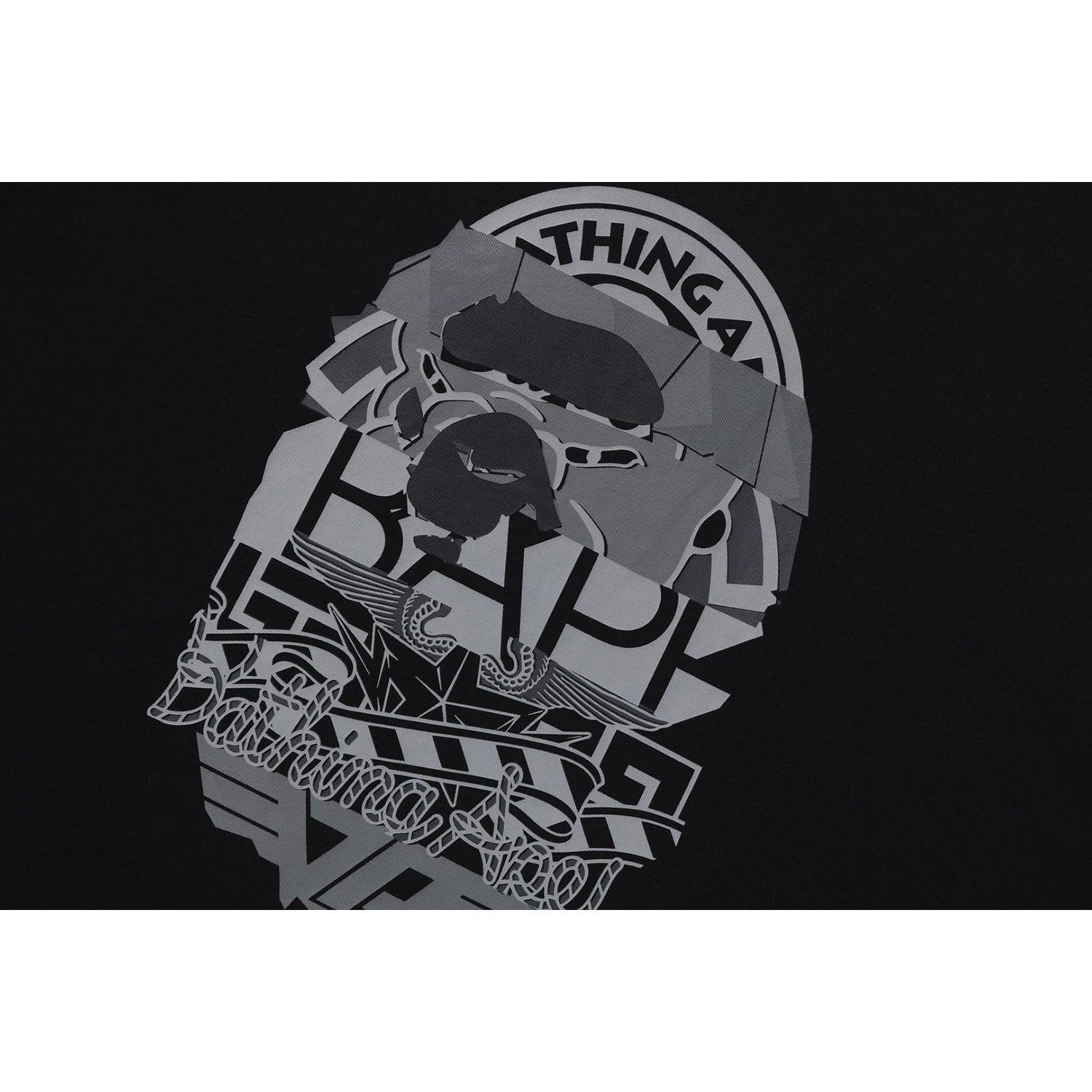 MULTI LOGO APE HEAD RELAXED FIT TEE MENS Male Product Image