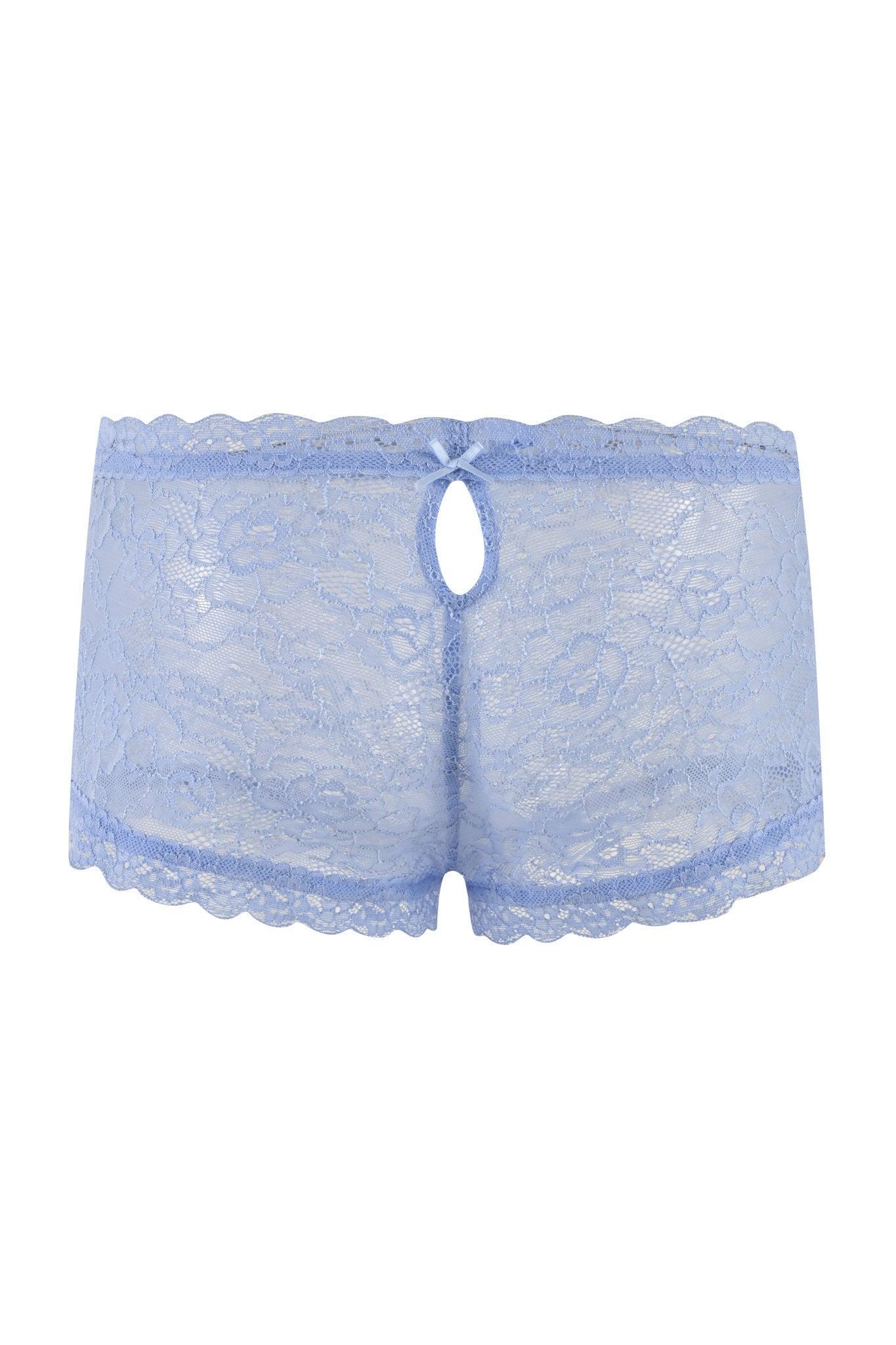 SERINA SHORT - BLUE : LACE Product Image