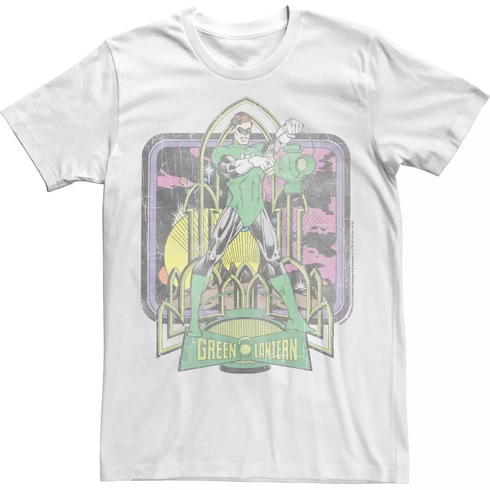 Men's Green Lantern Emerald Dawn Comic Tee, Size: 3XL, White Product Image