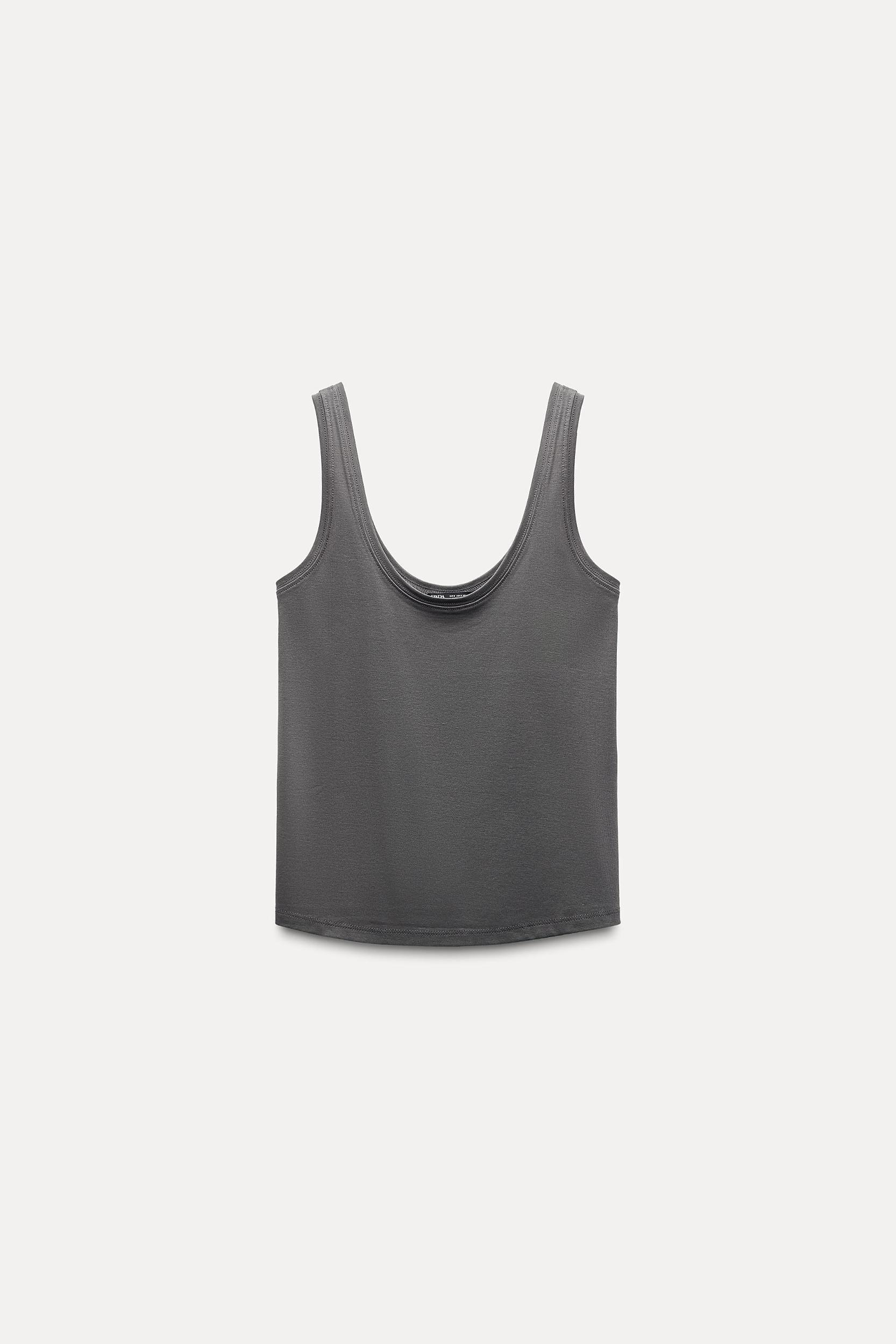 MERCERIZED THREAD TANK TOP Product Image