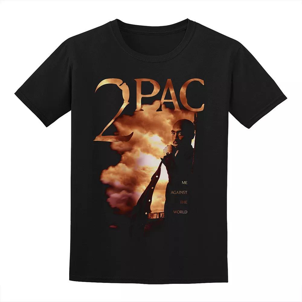 Men's Tupac Tee, Size: XXL, Black Product Image
