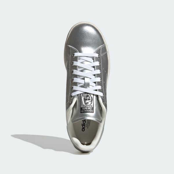 adidas Stan Smith Shoes Silver Metallic 7 Womens Product Image