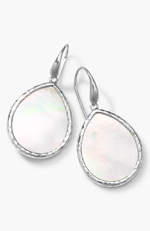 Small Teardrop Earrings in Sterling Silver Product Image