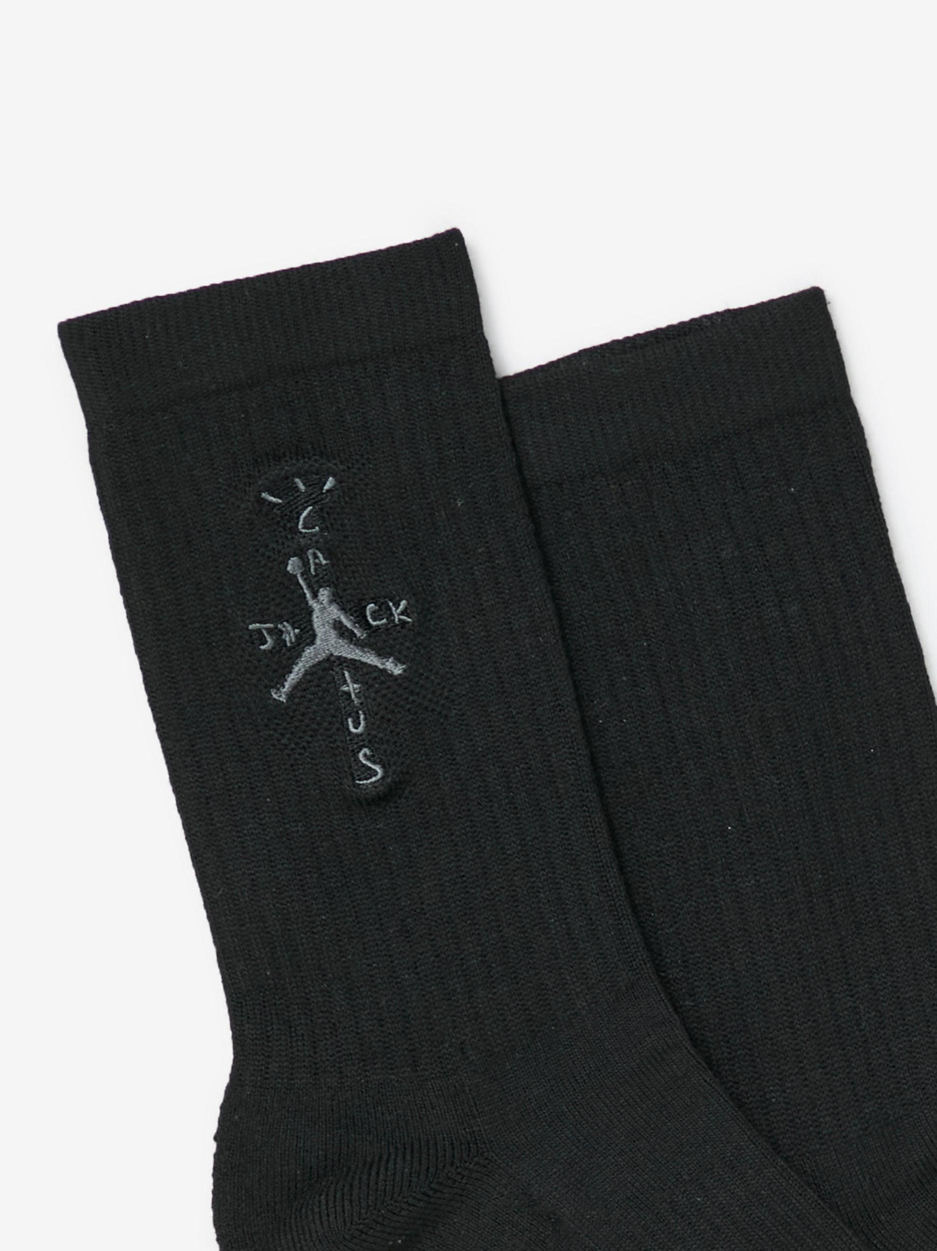 U J EVRDY CSH CRW SOCKS (BLACK/DK SMOKE GREY) Product Image