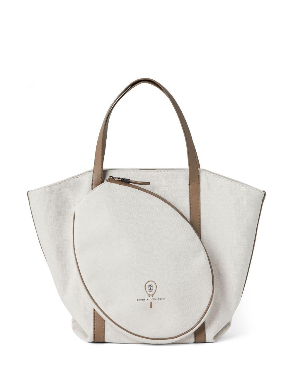 canvas tennis tote bag Product Image
