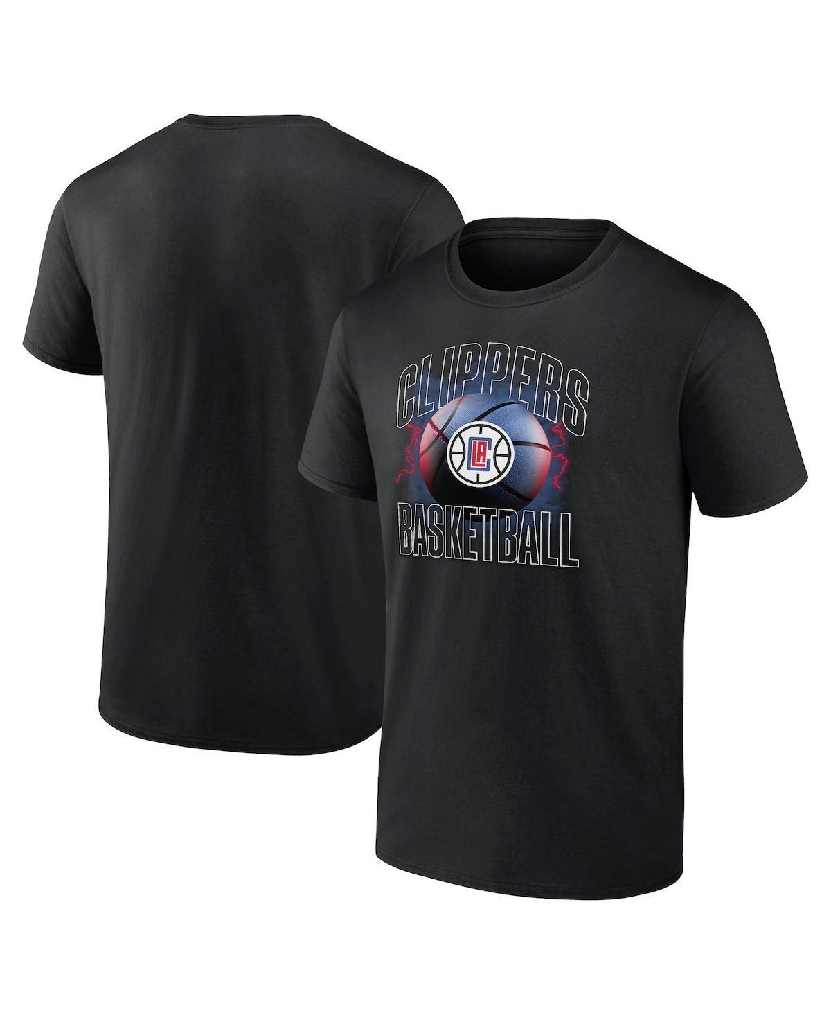 Men's Fanatics Branded Black LA Clippers Match Up T-Shirt, Size: Large Product Image