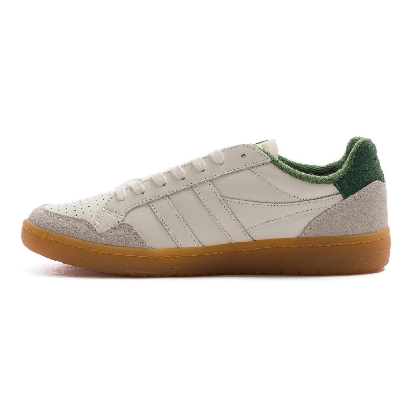 Gola Classics Women's Eagle '86 Sneakers - Off White/Evergreen/Gum Product Image