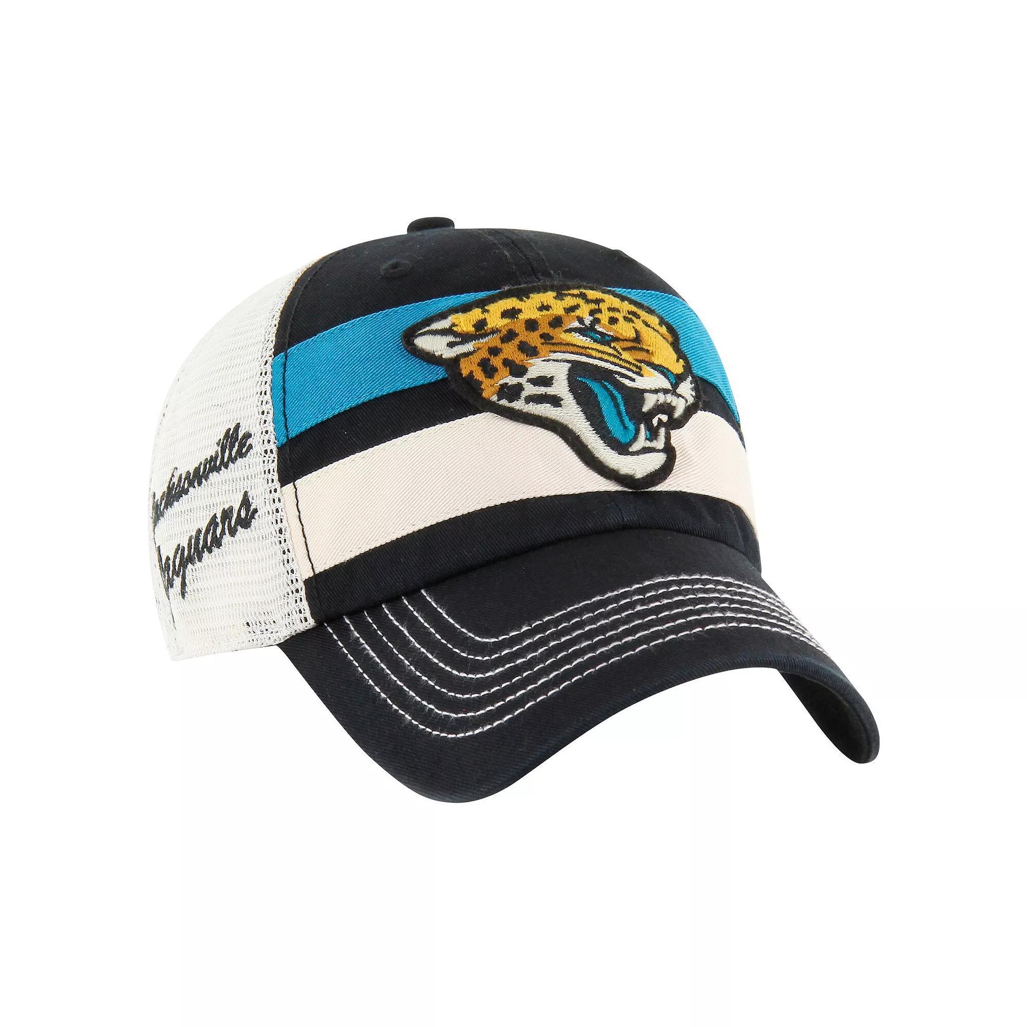 Mens 47 Jacksonville Jaguars Clubhouse Boon Clean-Up Trucker Adjustable Hat Product Image