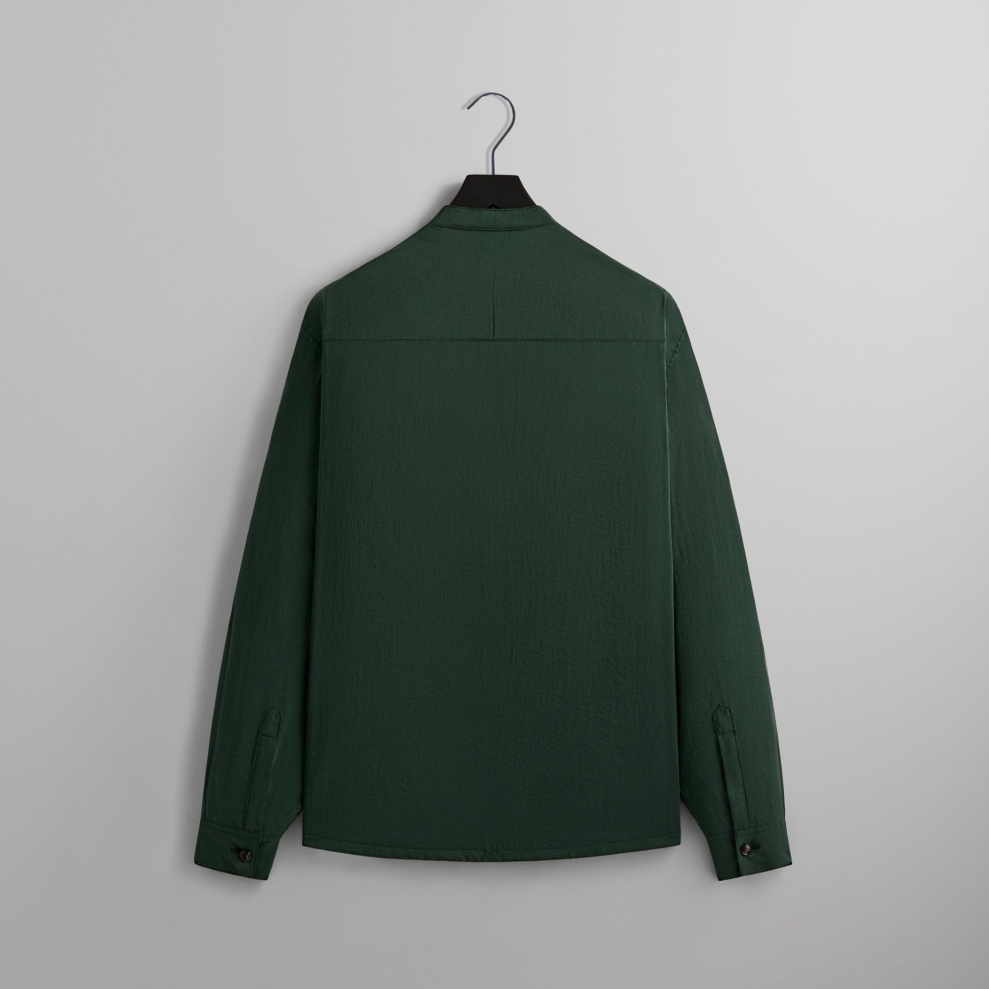Kith & Giorgio Armani Front Zip Shirt - Stadium Male Product Image