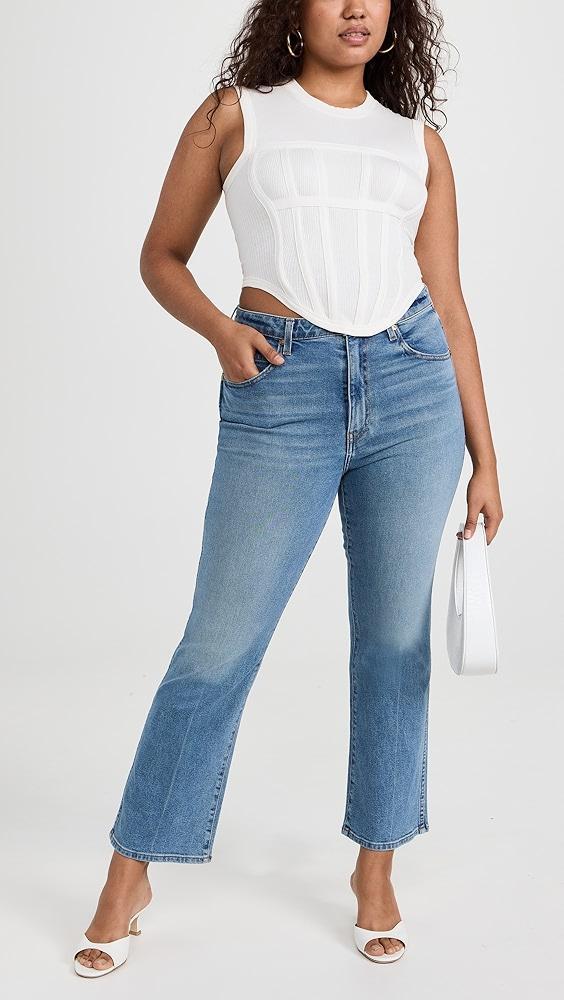 Khaite Vivian New Bootcut Flare Jeans | Shopbop Product Image