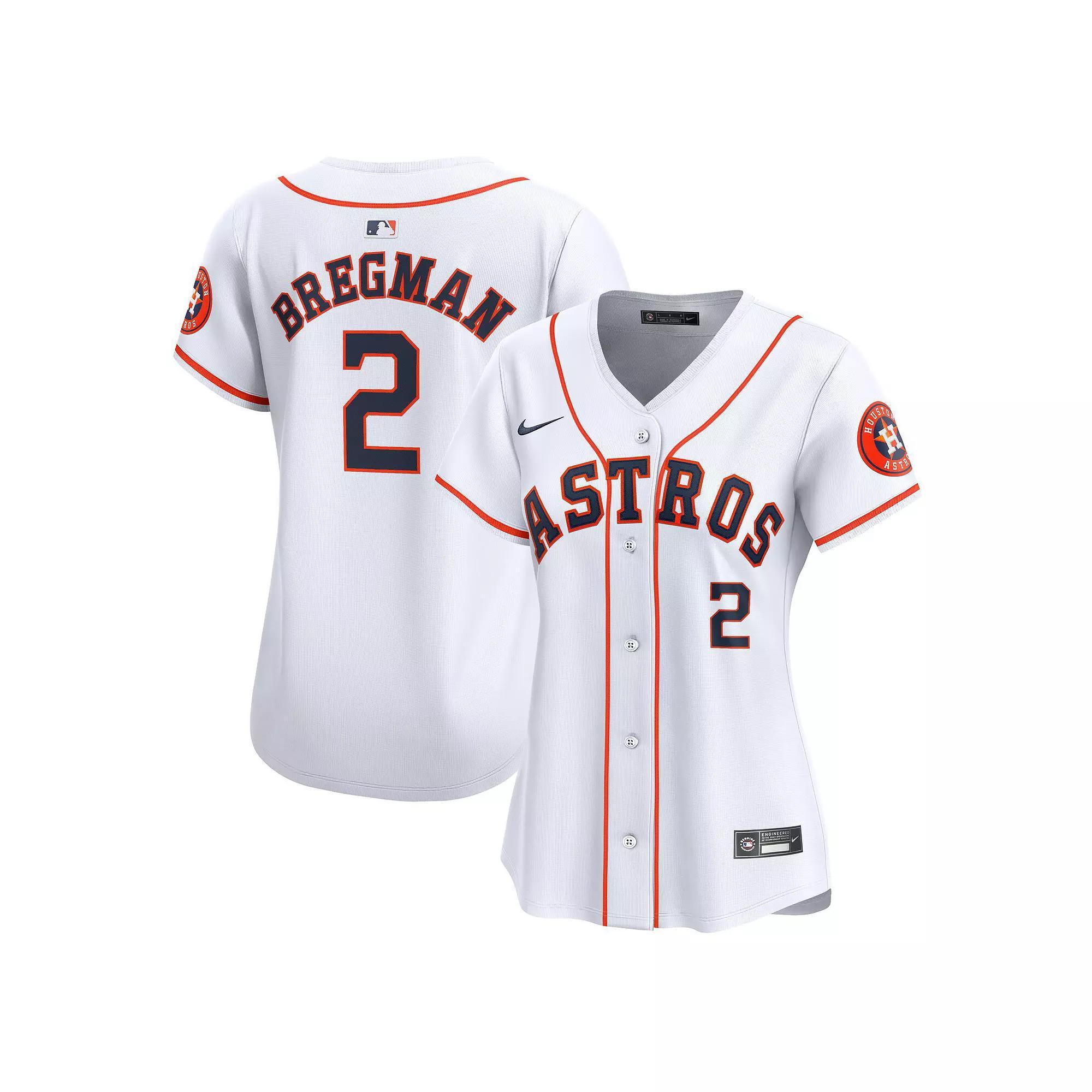 Womens Nike Alex Bregman Houston Astros Home Limited Player Jersey Product Image
