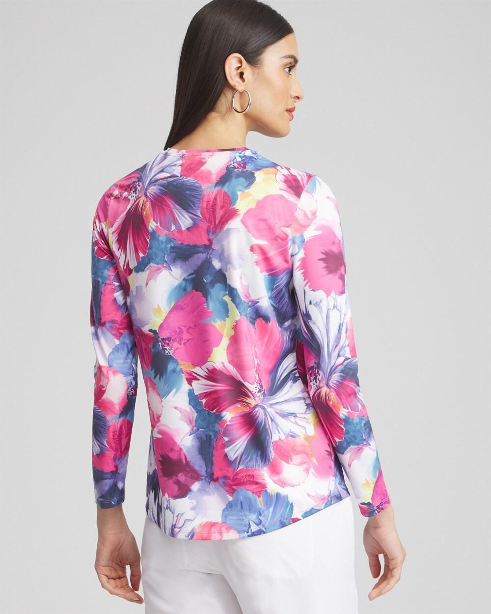 Zenergy® Ruffle Neck Tank Product Image
