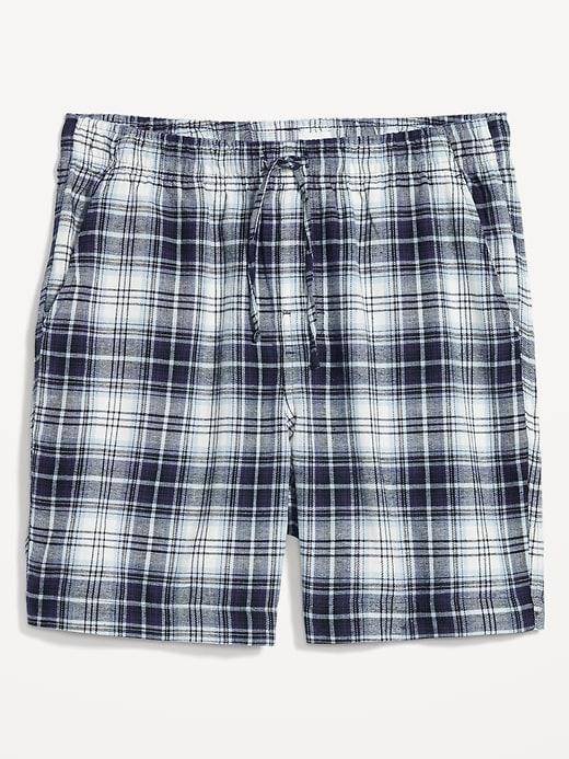 Mid-Rise Flannel Pajama Pants for Women Product Image