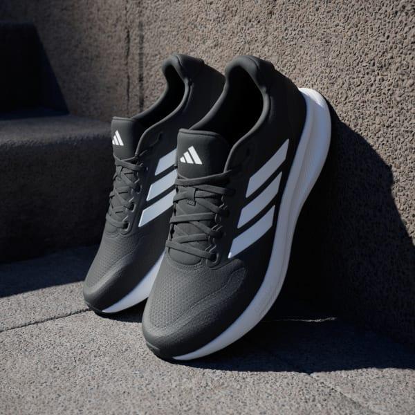 adidas Runfalcon 5 Wide Running Shoes Core Black 9 Mens Product Image