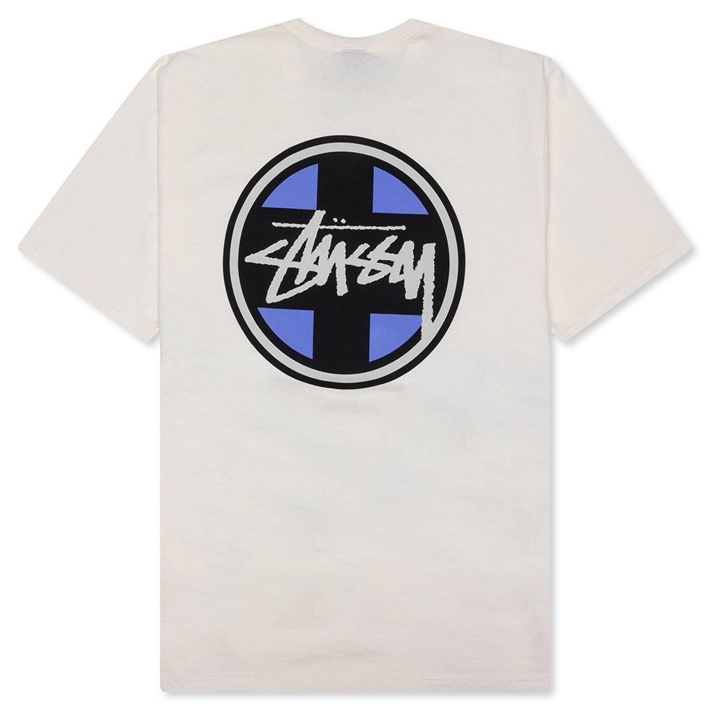 Cross Dot Pigment Dyed Tee - Natural Male Product Image