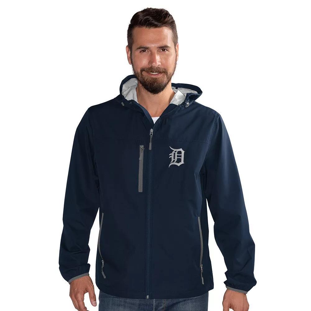 Men's G-III Sports by Carl Banks  Black San Francisco Giants Double Play Hooded Lightweight Full-Zip Jacket, Size: Medium Product Image