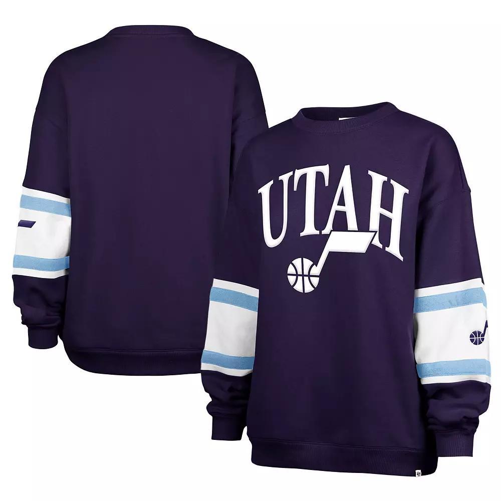 Womens 47 Purple Utah Jazz 2024/25 City Edition Steadfast Paneled Pullover Sweatshirt Product Image