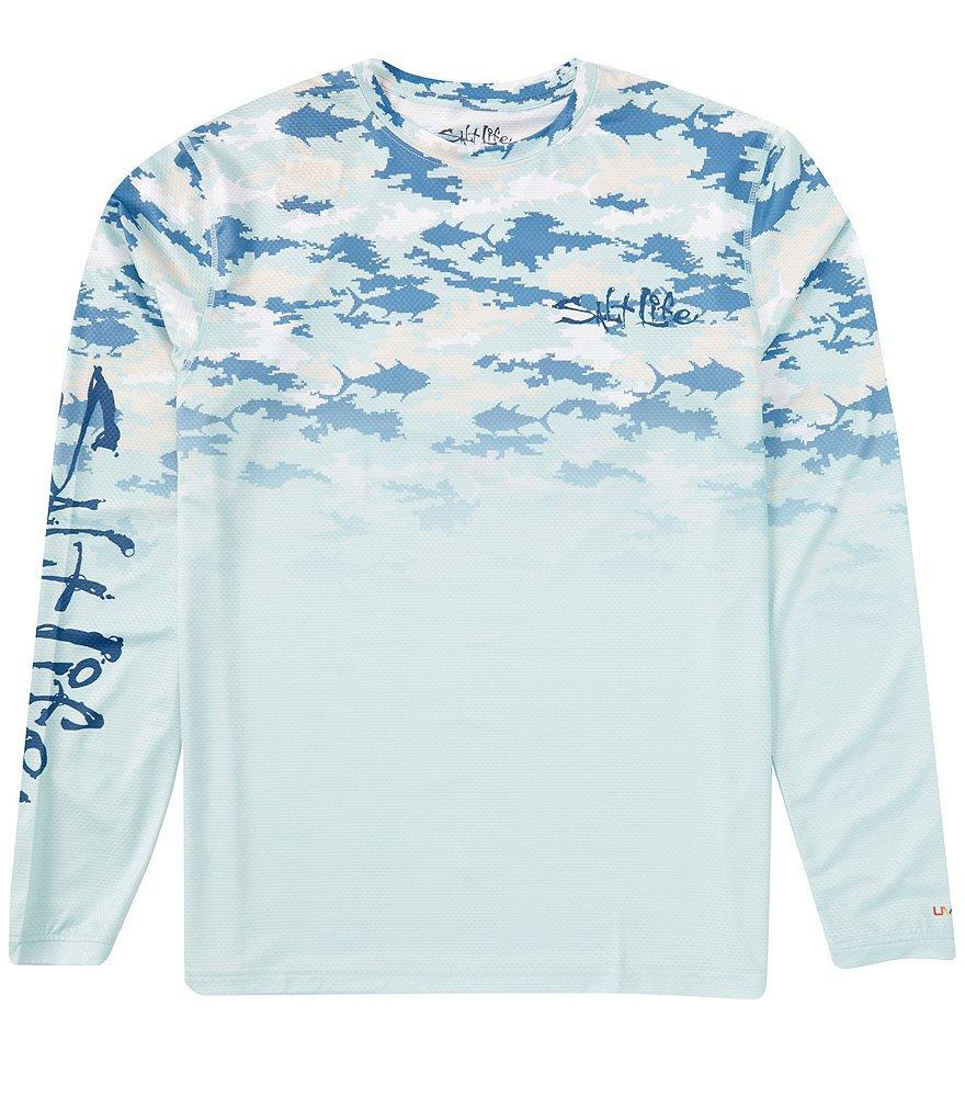 Salt Life Aquatic Journey Fade Long-Sleeve Aquatic Journey Fade T-Shirt Product Image