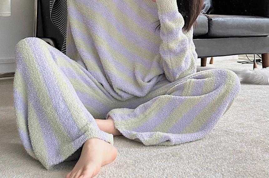 Striped Pajama Set Product Image