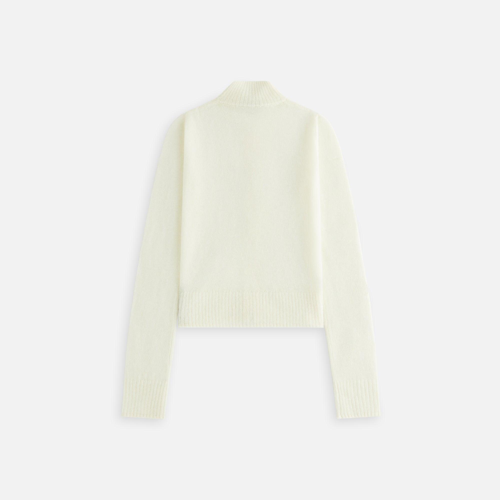 Kith Women Ina Mohair Track Zip - Sandrift Female Product Image
