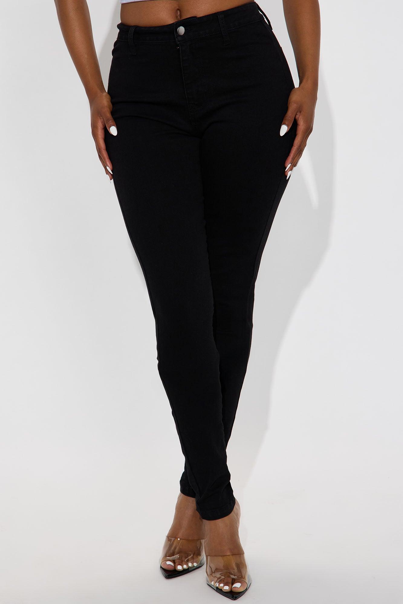 Tall Enough Said High Stretch Skinny Jean - Black Product Image