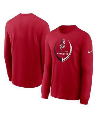 Mens Nike Red Atlanta Falcons Icon Legend Long Sleeve Performance T-shirt Product Image