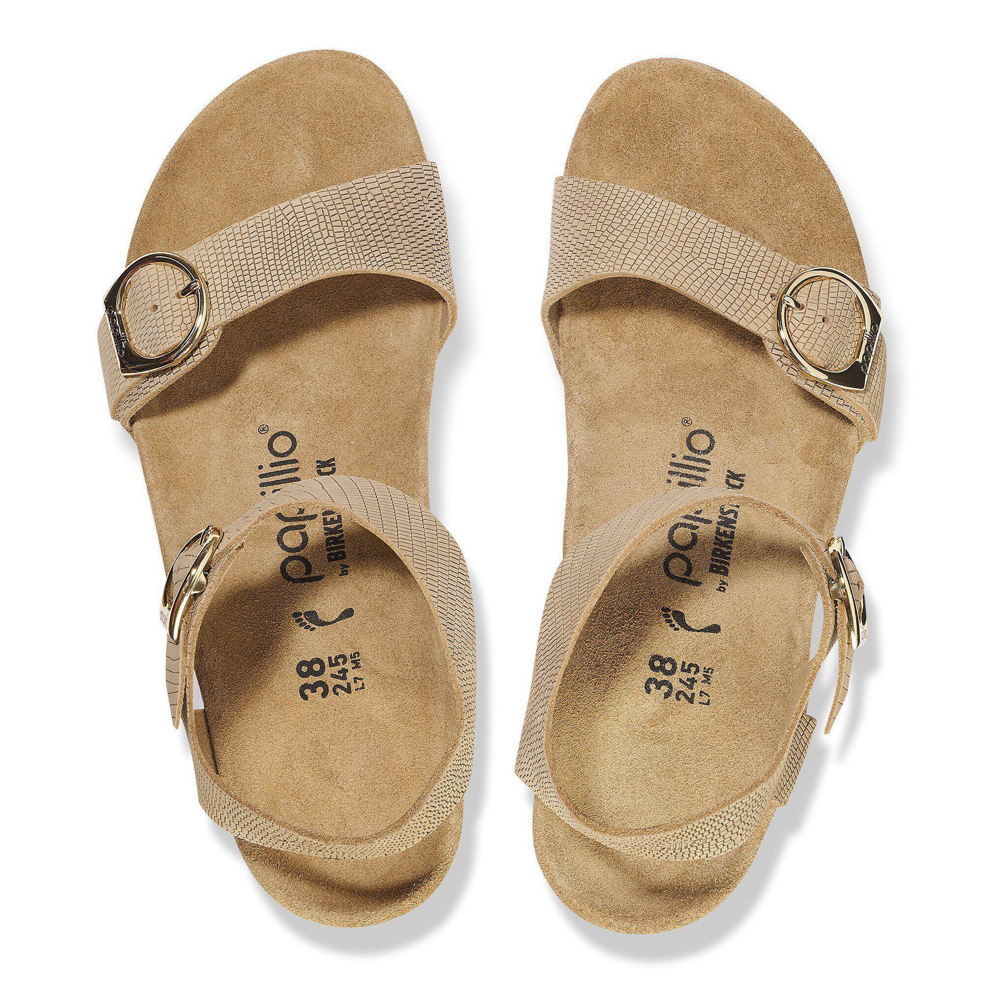 Soley Ring-Buckle Nubuck Leather Embossed Product Image