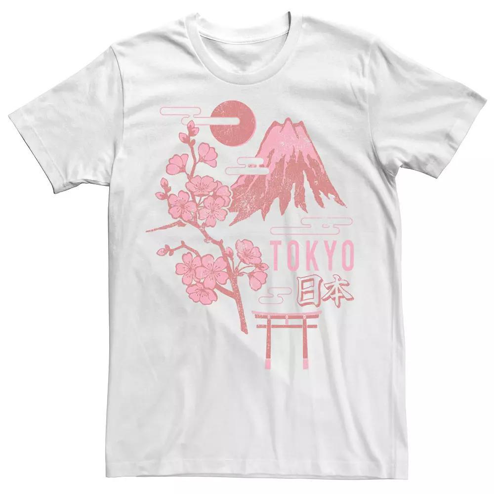 Men's Fifth Sun Tokyo Japan Kanji Tee, Size: XXL, White Product Image